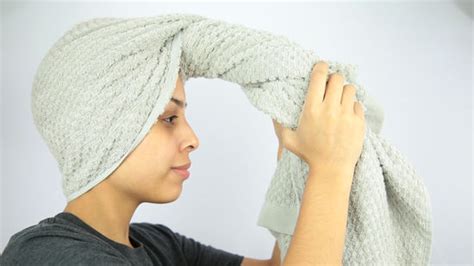 How To Wrap Hair With Towel GA Fashion