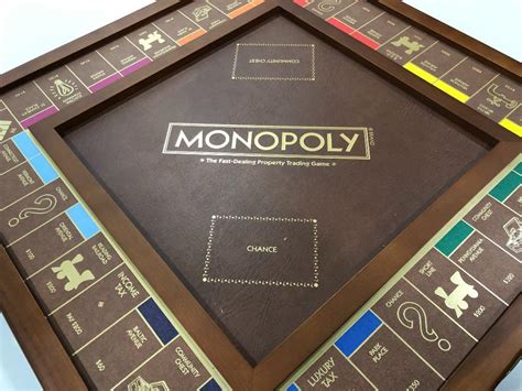 Monopoly Luxury Wooden Edition Premium Collectible Hobbies And Toys