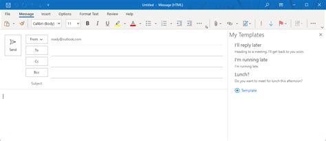 Microsoft outlook includes several tools that you can use to make your inbox more organized, if you know what to do. Working with message templates - HowTo-Outlook