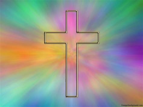 Christian Cross Powerpoint Free Ppt Backgrounds