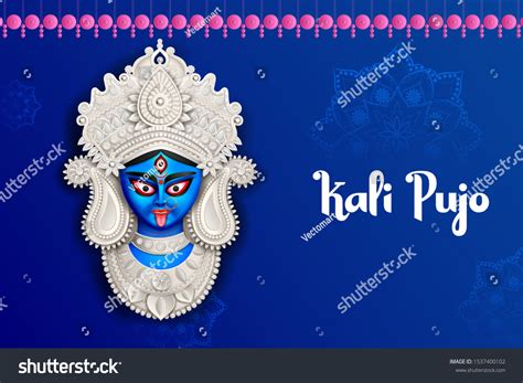 Illustration Of Goddess Kali Maa On Diwali Kali Royalty Free Stock Vector 1537400102