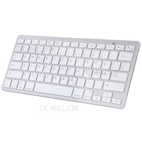 Wireless Bluetooth 78 Key Ultra Slim Keyboard With Touchpad For Pc