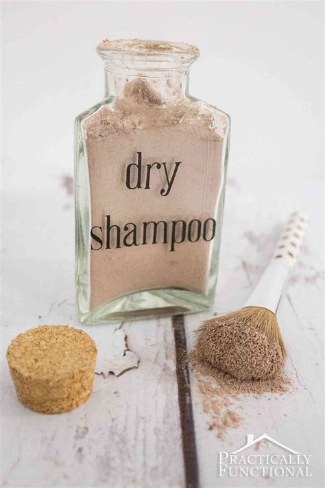 It is made with 100% natural ingredients. DIY Dry Shampoo For Dark Hair