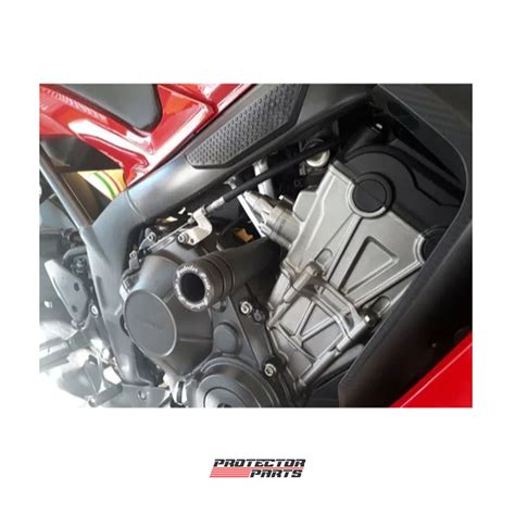 Slider Dianteiro Nylon Motos Honda Cbr 650 F 2015 2019 Protector Parts