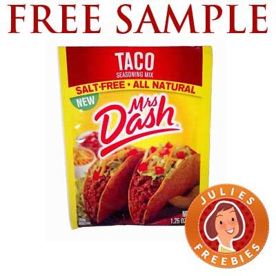 Include other vegetables such as turnips, brussels sprouts, squash, potatoes, mushroom and eggplant. Play to Win Mrs. Dash Taco Seasoning (75,000 winners ...