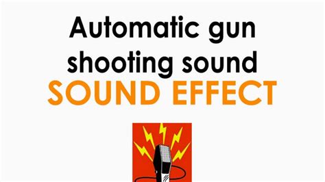 Automatic Semi Automatic Gun Shooting Sound Effect Youtube