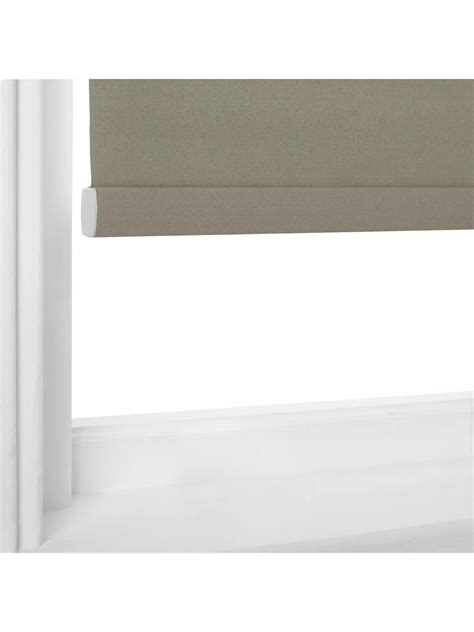 John Lewis And Partners Plain Made To Measure Blackout Roller Blind