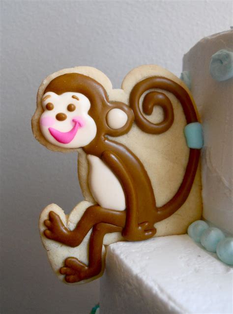 Oh Sugar Events Monkey Shower Cake