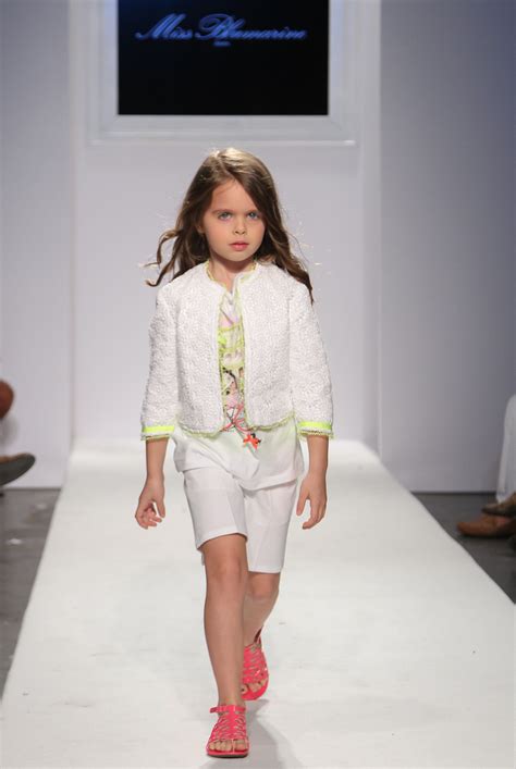 A Hint Of Spring Petite Paradevogue Bambini Ny Kids Fashion Week 2013
