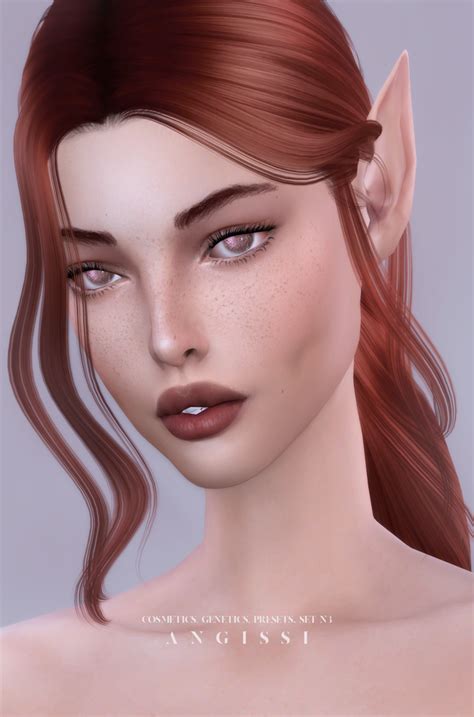 Cosmeticsgenetics Presets Set N3 Angissi On Patreon In 2021 The