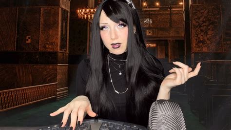 Midnight At The Asmr Hotel Receptionist Roleplay Long Nails Typing Youtube