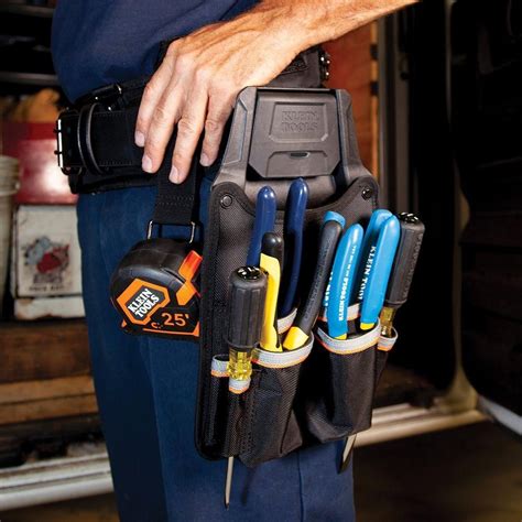 Klein Tradesman Pro Modular Piping Tool Pouch With Belt Clip Tool