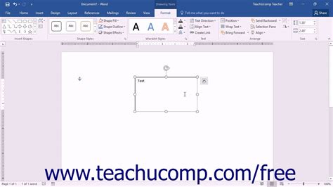 Microsoft Word Text Boxes And Related Tools Gawerhey