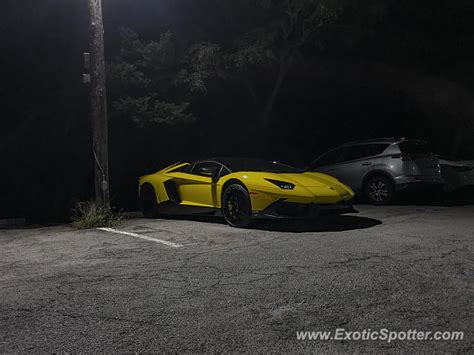 Lamborghini Aventador Spotted In Austin Texas On 10142020