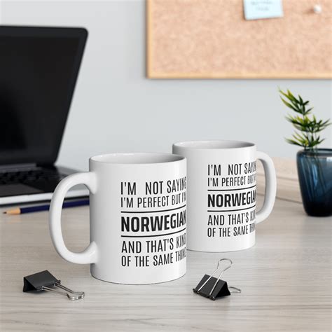 Norway Gift Ideas Gift For Norwegian Norway Mug Norwegian Etsy