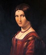 Da Vinci, Portrait of an Unknown Woman­ - Oil Painting