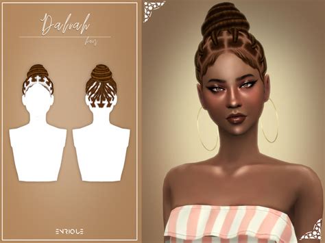 Enriques4 Daliah Hairstyle The Sims 4 Catalog