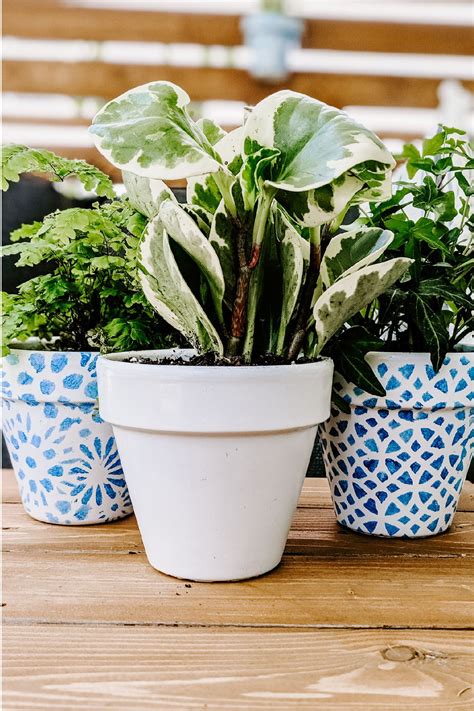 Diy Painted Terracotta Pots