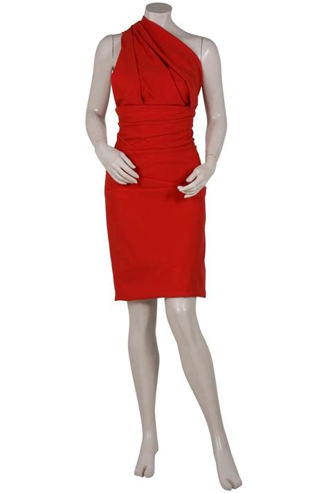 preen red plaza one shoulder dress street style chic chic style my style red dress peplum