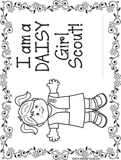 Printable Girl Scout Daisy Activities
