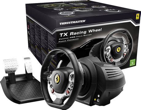 Of course, the price is attractive but several attractive features does not include such as force feedback and full steering ratio (300 degrees). Thrustmaster TX Racing Wheel Ferrari 458 Italia Edition Xbox One | Walmart.ca