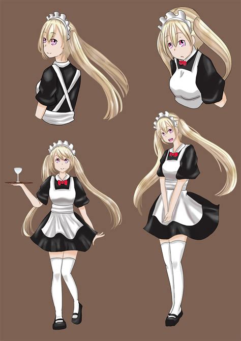 Maid Character Design On Behance