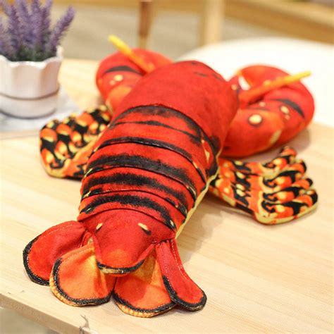 Lobster Plush Toy Realistic Doll Size 323947 High Quality Custom
