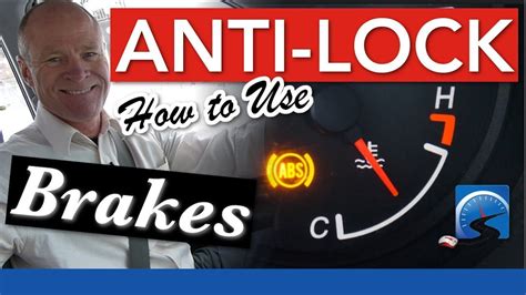 How To Use Anti Lock Braking Systems Youtube