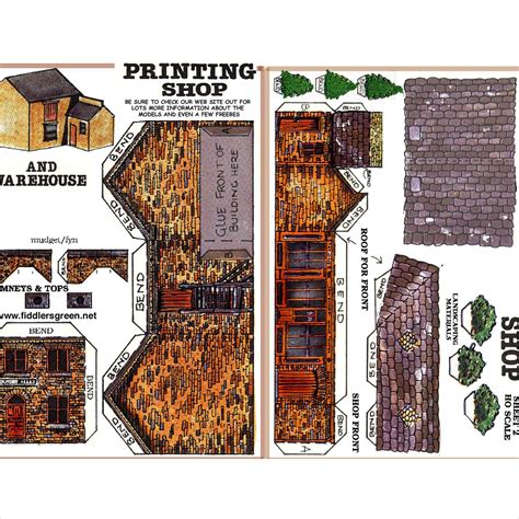 Printable Papercraft Houses Printable Papercrafts Printable Papercrafts