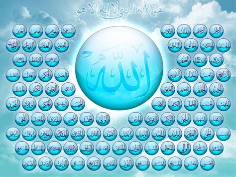 Asmaul Husna Canvas Asma Ul Husna Names Of Allah I Vrogue Co
