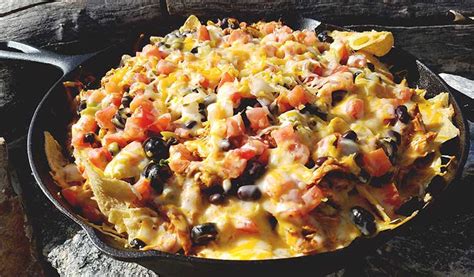 This Campfire Chicken Nachos Recipe Is An Awesome Shareable When