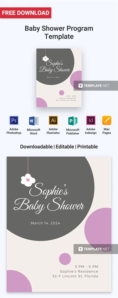 Natural baby shower specialise in natural products for you & your baby. Free Baby Shower Program | Baby shower program