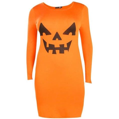 Paige Halloween Pumpkin Bodycon Dress Perfect For Spooky Nights