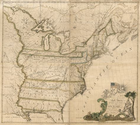 Historical Maps Of The United States And North America Vivid Maps