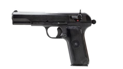 Zastava M57a 762x25mm Tokarev Pistol Black 45 Barrel 9rd