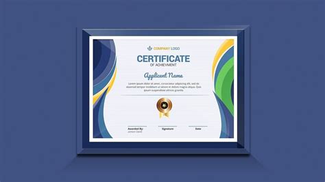 How To Make Professional Certificate Design Adobe Photoshop Cc