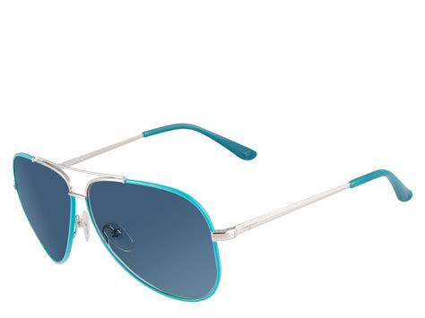 salvatore ferragamo fragrance palladium turquoise aviator sunglasses free shipping dsw