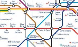 Tube Map Tottenham Court Road