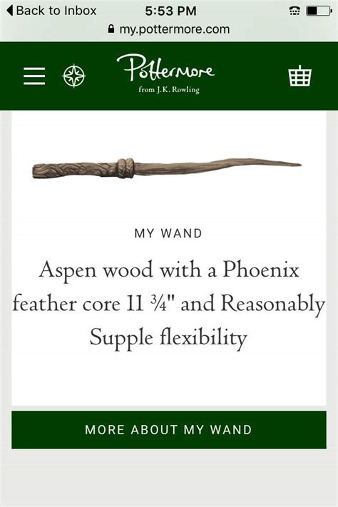 I hope you enjoyed this quiz. Pottermore wand quiz | Harry Potter Amino