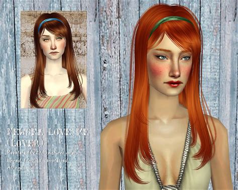 Newsea Hair Dump Part 2 16 Retextures Sims 2 Hair Hair Womens