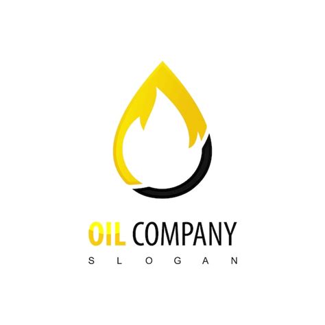 Premium Vector Oil Company Logo