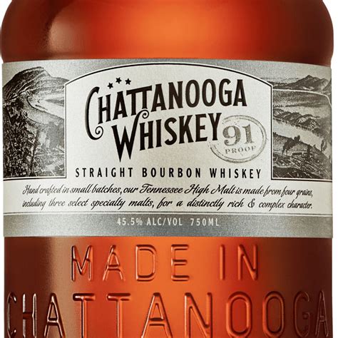 Chattanooga Tennessee High Malt Whiskey 91 Proof 750ml Busters