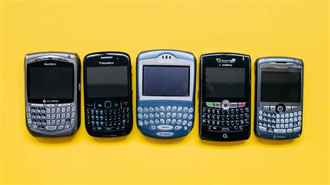 The Most Iconic Blackberry Phones Of All Time