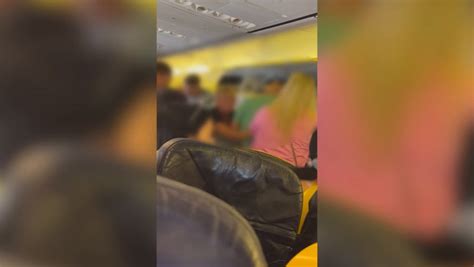 If You Cant Handle It Dont Drink Video Captures Drunk Woman Brawling With Ryanair