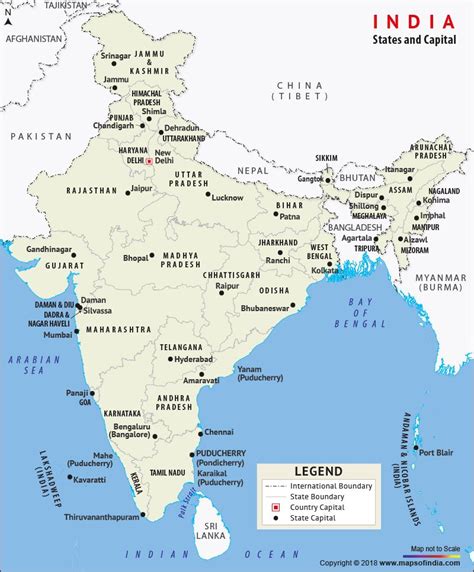 28 States Of India In Political Map China Map Tourist Destinations
