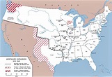 1845 Map Of The United States | Map Of The United States