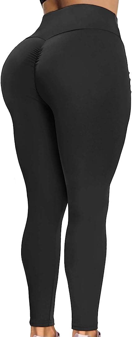 aimilia women s ruched butt lifting high waist yoga pants tummy control stretchy workout