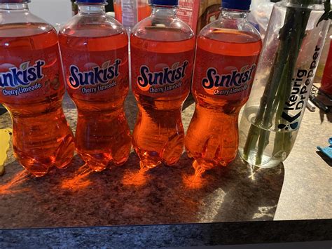 Got A Few 20oz Of Cherry Limeade Sunkist From One Of My 711s