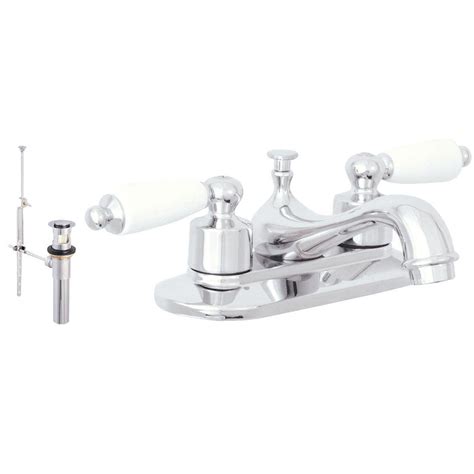 Shop for the best kitchen bar and prep sinks at decorplanet.com. EZ-FLO Prestige Collection Decorative 4 in. Centerset 2 ...