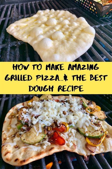 How To Grill Pizzaand Perfect Grilled Pizza Dough Finding Time For